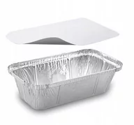 Formy do ciast - Foremki aluminiowe do pieczenia z pokrywką 690ml - miniaturka - grafika 1