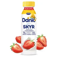Kefiry, jogurty, maślanki - Danio Skyr jogurt pitny typu islandzkiego truskawka 270 g - miniaturka - grafika 1