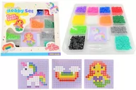 Prace ręczne dla dzieci - Zestaw Koralików Do Robienia Wzorków 2500 Sztuk Dziewczynka - miniaturka - grafika 1