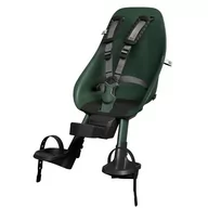 Foteliki rowerowe - Fotelik rowerowy Urban Iki  BIO Front seat Mosu Green/Bincho Black - miniaturka - grafika 1