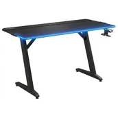 Biurka gamingowe - Biurko MAD DOG GD200K Czarny - miniaturka - grafika 1