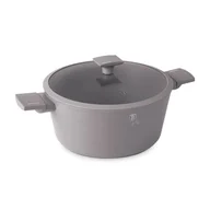 Garnki - GARNEK TYTANOWY Z POKRYWĄ 28cm BERLINGER HAUS BH-8102 TAUPE - miniaturka - grafika 1