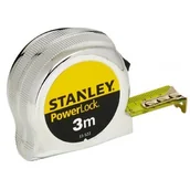 Poziomice, łaty, miary - Stanley Miara MICRO POWERLOCK 3m x 19mm 33-522 - miniaturka - grafika 1