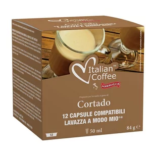 Italian Coffee Cortado 12 kapsułek do Lavazza A Modo Mio - Kawa w kapsułkach i saszetkach - miniaturka - grafika 1