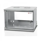 Szafy rack - Techly szafa wisząca 19" 6U 450 szara - miniaturka - grafika 1