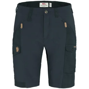 Szorty damskie Fjällräven Nikka Shorts Curved W Rozmiar: L / Kolor: ciemnoniebieski - Spodnie sportowe damskie - miniaturka - grafika 1