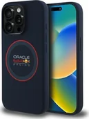 Etui i futerały do telefonów - Red Bull RBHMP15L24SIILVR iPhone 15 Pro 6.1" Hard Case Navy Silicone Red Ring MagSafe - miniaturka - grafika 1