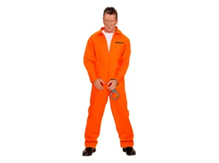 Strój więzień amerykański, rozmiar XX - Stroje karnawałowe - miniaturka - grafika 2