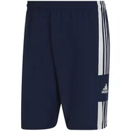 Spodenki męskie - Spodenki Męskie Adidas Squadra 21 Downtime Granatowe Hc6281-S - miniaturka - grafika 1
