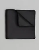 Krawaty i muchy męskie - poszetka classico pc2 czarna - miniaturka - grafika 1