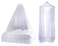 MOSKITIERA BALDACHIM NAD ŁÓŻKO SIATKA OWADY KOMARY