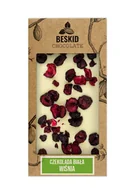 Czekolada - Czekolada Biała Z Wiśniami 100 G. - miniaturka - grafika 1