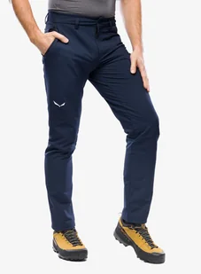 Spodnie softshell Salewa Puez Dolomitic 2 DST Reg Pant - navy blazer - Odzież trekkingowa męska - miniaturka - grafika 1