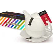 Herbata - Richmont Zestaw Porcelanowy DUO + 12 herbat RI..ZES.PORCE.DUO.12 - miniaturka - grafika 1