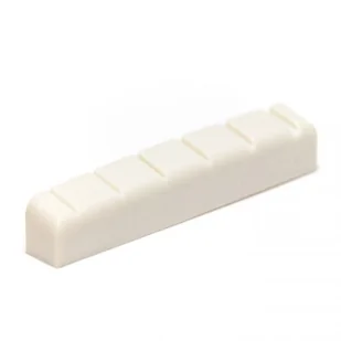 Graphtech Graphtech PQ-6643-00 - Acoustic/Electric Guitar Nut, Flat, Slotted, 43 mm x 6 mm, siodełko do gitary - Inne akcesoria gitarowe - miniaturka - grafika 1