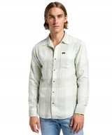 Koszule męskie - Koszula Lee MERCANTILE SHIRT 112364117 Soft Sage XL - miniaturka - grafika 1