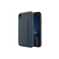 Etui i futerały do telefonów - cofi1453® Etui z podpórką i dołączanym zderzakiem do telefonu Iphone 11 Pro Silikonowe etui ochronne z wbudowanym magnesem Granatowy - miniaturka - grafika 1
