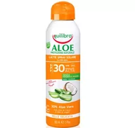 Balsamy i kremy do opalania - EQUILIBRA ALOE MLECZKO DO OPALANIA W SPRAYU SPF30 150ML - miniaturka - grafika 1