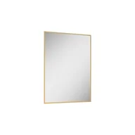Lustra - Lustro łazienkowe led barwa neutralna prostokątne 60x80 cm Elita Sharon Square złoty RE060603015570 - miniaturka - grafika 1