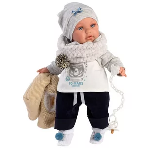 Llorens Lalka 42401 Enzo płaczący 42cm - Lalki dla dziewczynek - miniaturka - grafika 2