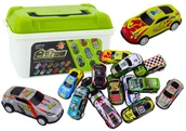 Samochody i pojazdy dla dzieci - Zestaw Resoraków w Walizce 30 szt Samochody - miniaturka - grafika 1