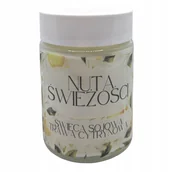 Świece - Ręcznie zalewana Świeca Sojowa Nuta Świeżości, naturalny bawełniany knot - miniaturka - grafika 1