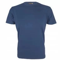 Koszulki męskie - Koszulka Męska T-Shirt Sportowy T Shirt Bawełniany Gładki Granatowy L - miniaturka - grafika 1