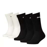 Skarpetki damskie - PUMA Skarpety dziecięce, uniseks (5 sztuk), czarny/biały, 31-34 - miniaturka - grafika 1