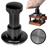Akcesoria i części do ekspresów do kawy - Tamper z Mechanizmem Sprężynowym Ubijak Kawy w Kolbie Ekspres Kolbowy 51mm - miniaturka - grafika 1