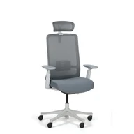 Fotele i krzesła biurowe - Krzesło biurowe MARRY, szare - miniaturka - grafika 1