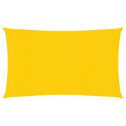Parasole ogrodowe - vidaXL Żagiel przeciwsłoneczny, 160 g/m, żółty, 2,5x5 m, HDPE vidaXL - miniaturka - grafika 1
