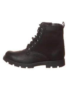 Clarks Skórzane botki "Heath Chard" w kolorze czarnym - Botki damskie - miniaturka - grafika 1