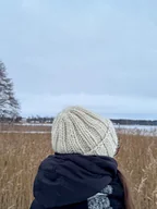 Czapki damskie - Czapa Grubas Milutka Wełna Peruwiańska - miniaturka - grafika 1