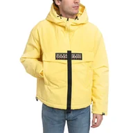 Kurtki męskie - Kurtka męska Napapijri Skidoo Creator zimowa anorak z kapturem żółta-S - miniaturka - grafika 1