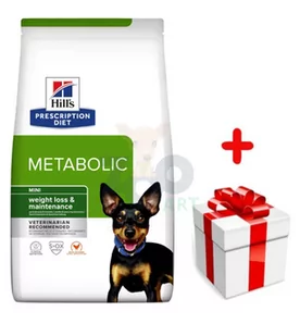 HILL'S PD Prescription Diet Metabolic Mini Canine 1kg + niespodzianka dla psa GRATIS! - Sucha karma dla psów - miniaturka - grafika 1