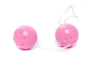 Boss Series Boss Series Duo Balls Light Pink - Kulki gejszy, jasnoróżowe - Kulki gejszy - miniaturka - grafika 1