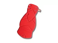 Foteliki rowerowe - OK Baby Wyściółka Ergon czerwona 5907558610086 - miniaturka - grafika 1