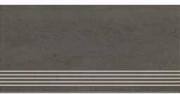 Płytki ceramiczne - Gres szkliwiony stopnica BARI grey mat 29,7x59,8 gat. I - miniaturka - grafika 1