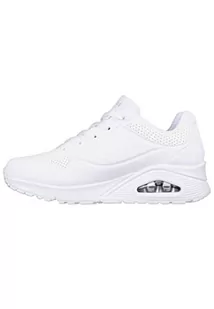Skechers Damskie trampki UNO, białe, 5,5 UK - Trampki damskie - miniaturka - grafika 1