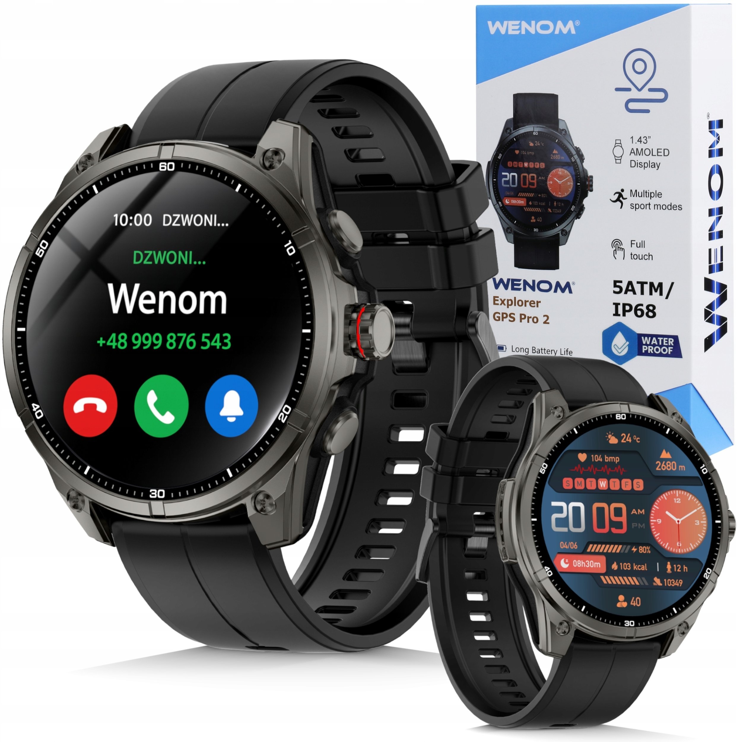 Wenom Explorer Pro 2 GPS Czarny