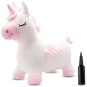 Skoczki dla dzieci - Skoczek SUN BABY Jednorożec ze skrzydełkami J06.044.0.1 - miniaturka - grafika 1