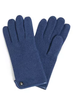 Rękawiczki - ROECKL - Rękawiczki damskie, niebieski - grafika 1