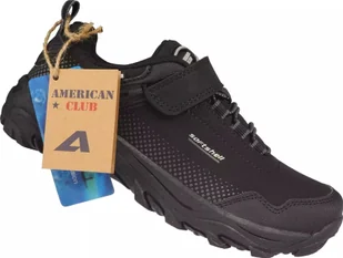 American Club Dziecięce buty trekkingowe American Club WT-184/24 sportowe buty softshell 32 - Buty trekkingowe dziecięce - miniaturka - grafika 1