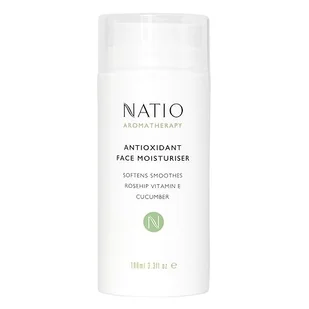 Natio Przeciwutleniacz do twarzy Moisturizer, 100 ml - Przeciwzmarszczkowy krem do twarzy - Infused with Rosehip Vitamin E, ekstrakty roślinne - balsam do twarzy dla wszystkich rodzajów skóry - Kremy do twarzy - miniaturka - grafika 1