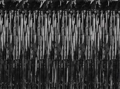 Dekoracje sali - PartyDeco Kurtyna Party, czarny, 90x250cm CRT-010 [17031731] - miniaturka - grafika 1