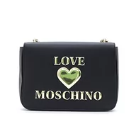 Torebki damskie - Love Moschino Damska torba na ramię Borsa a Spalla Da Donna, kolekcja wstępna jesień zima 2021, M, Czarny, Medium - miniaturka - grafika 1
