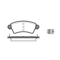 Klocki hamulcowe - RoadHouse Zestaw klocków hamulcowych, hamulce tarczowe 2726.00 - miniaturka - grafika 1