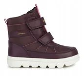 Śniegowce damskie - GEOX WILLABOOM ŚNIEGOWCE DLA DZIECKA FIOLETOWE 29 Ż7C - miniaturka - grafika 1