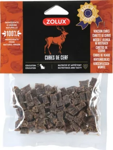 ZOLUX Kostki z jelenia 100 g - Przysmaki dla psów - miniaturka - grafika 1