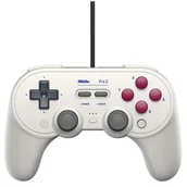 Kontrolery gier na PC - 8BitDo Pro 2 do Nintendo Switch, PC - przewodowy - biały - miniaturka - grafika 1